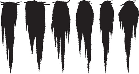 Hanging Moss Elements for Swamp Forest Landscapes © Lubna