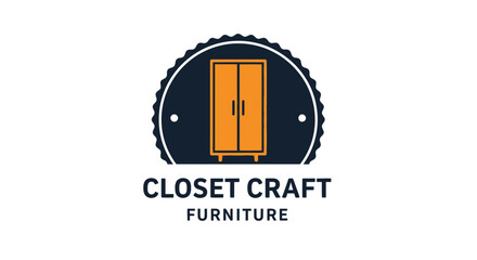 Logo with closet and furniture design.