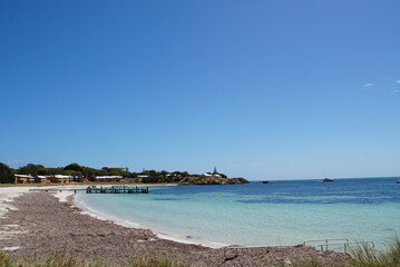 Fototapeta premium view of Rottnest Island - Australia