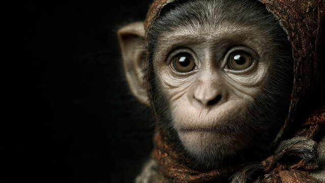 portrait of a monkey