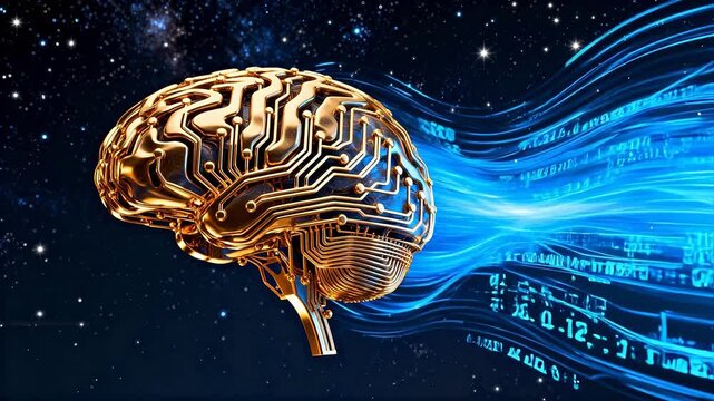 Golden brain with circuit design in space