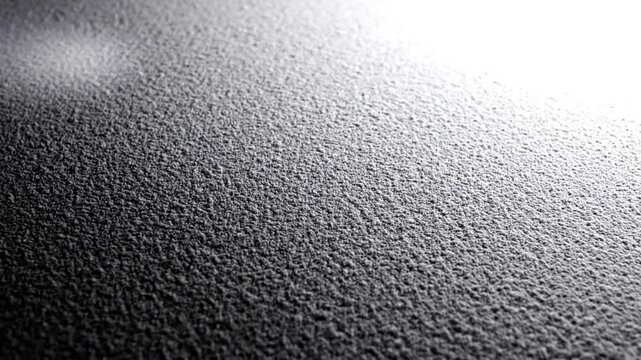 Close-up of a textured gray surface with light reflection.