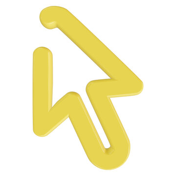 Mouse Cursor Icon for User Interface Navigation and Selection