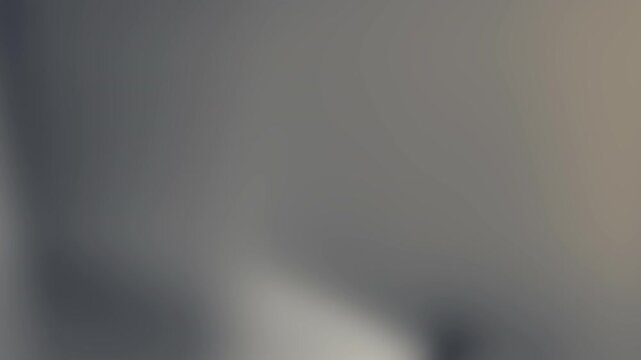 Minimalist abstract background featuring a smooth, out-of-focus grey gradient with subtle warm light leaks subtle overlays, modern minimalist presentations, high-end branding, and sophisticated video 