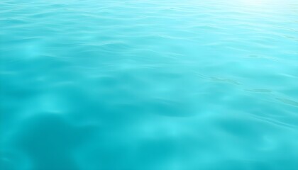 Obraz premium The serene ocean water stretches endlessly under the clear blue sky with gentle waves.