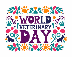 Veterinary Medicine Vector Illustration, Animal Health Awareness Design