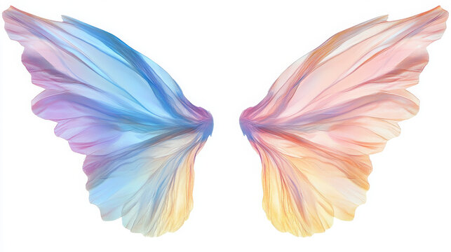 Fairy wings pastel isolated --ar 16:9 --v 6.1 Job ID: 2af7962d-fff4-4999-b093-f04bc3088fcf