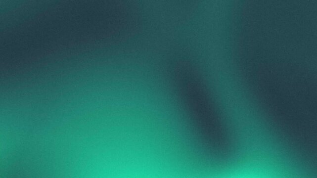emerald green grainy gradient background, blurred abstract animation, Noise texture, Blur background with subtle gradient flow, Artistic vibrant color animated wallpaper, Motion backdrop for opener