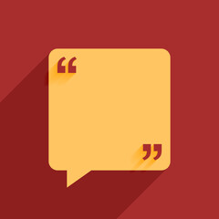 Obraz premium testimonial quote frame template for social media post