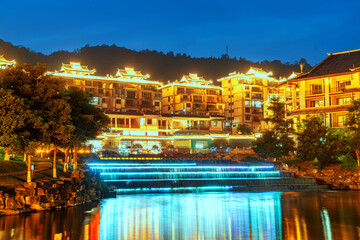 Dishui Miao Town is a small town where Miao people gather, located in Pingbian County, Yunnan, China.