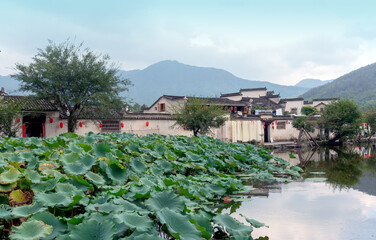 Ancient villages in remote areas of China