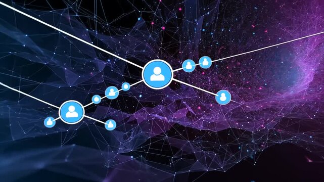 Network Connection People Communication Digital Technology.