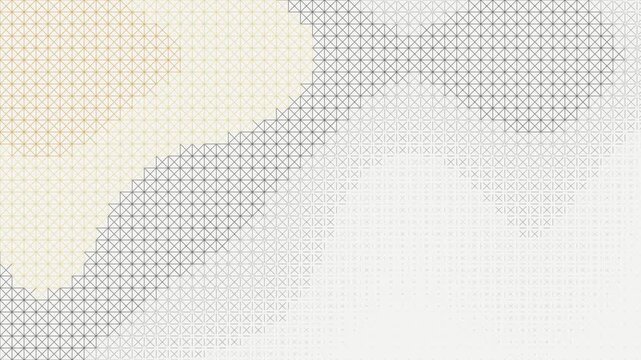 Modern abstract geometric grid pattern illustration showcasing a fading gold and grey diagonal design background