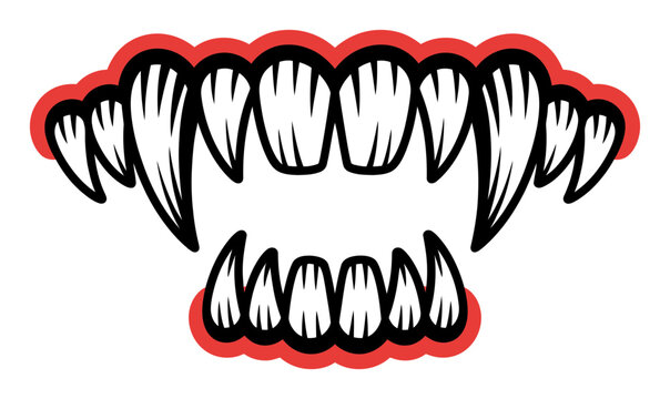 Fierce Fangs and Sharp Teeth: A Monstrous Grin