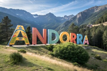 Andorra Mountains Forests Rivers Lakes