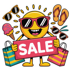 Summer Sale vector illustration © Suma