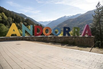 Andorra Mountains Forests Rivers Lakes