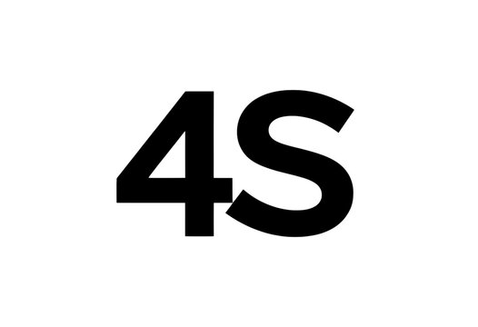 Outline 4S Icon for App UI