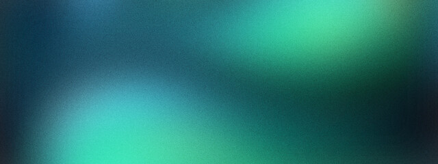 Abstract dark teal and emerald green blurred background, soft gradient texture with moody lighting, atmospheric deep blue and turquoise mesh backdrop for modern digital design © VEXLO