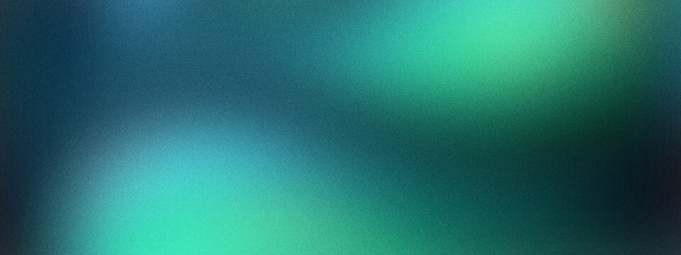 Abstract dark teal and emerald green blurred background, soft gradient texture with moody lighting, atmospheric deep blue and turquoise mesh backdrop for modern digital design