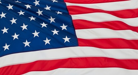 Obraz premium Flag day united states american flag waving symbol of patriotism and national pride on june 14th every year