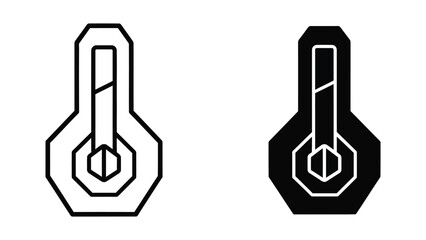 Thermometer Icons Data Measurement
