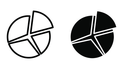 Pie Chart Icon Data Analysis Presentation