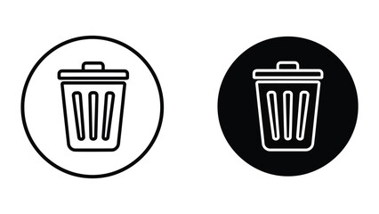 Bin Icon Delete Action Commercial