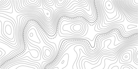 Topographic map patterns, topography line map. Vintage outdoors style. World map Template. Light topographic topo contour map background, geographic grid map.Abstract vector illustration. © MITA