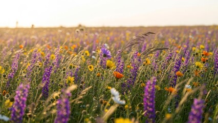Fototapeta premium Field flowers