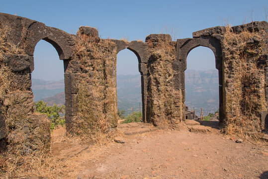 Raigad Fort, The most important fort and capital of Chatrapati Shivaji Maharaj dynasty, one of the strongest fortresses on the Deccan Plateau, Constructed between 1656 to 1674 under Maratha Empire