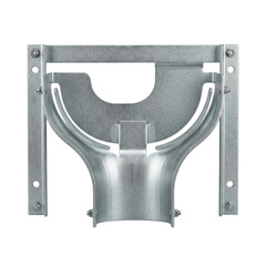 Galvanized metal pipe bracket data center infrastructure support bracket for cable tray and conduit with industrial finish conveying sturdy utility
