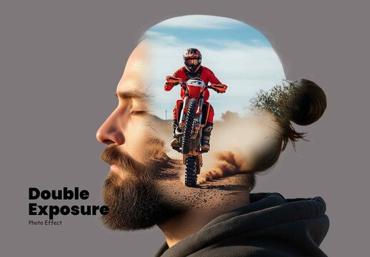 Double Exposure Photo Effect