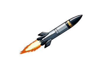 3D vector ballistic missile