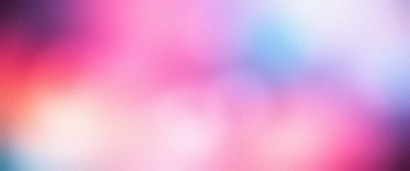 4K abstract colorful gradient with holographic pastel glow and soft grain texture