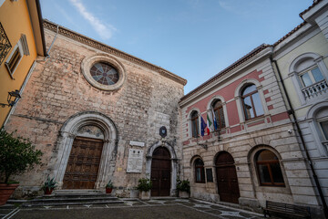 Obraz premium Isernia. Molise. The Church of S. Francesco 0226V