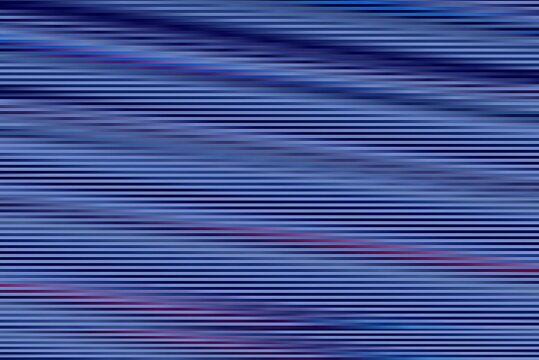 Abstract screen texture glitch noise. Test screen glitch noise texture template. Blue background. Abstract blue raster image includes a faded effect in dark tones. Texture to overlay