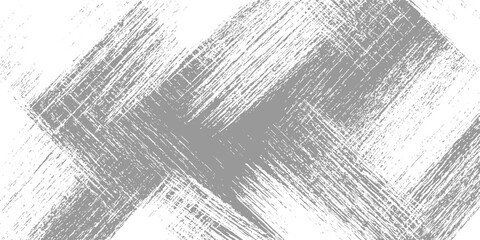 Obraz premium Abstract grey and white distressed diagonal brush stroke texture background pattern