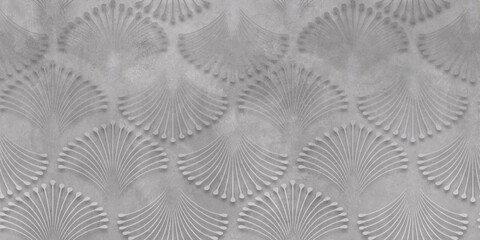 Abstract white fern texture background abstract seamless pattern © KING_SCARFACE