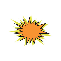 Naklejka premium Comic Book Pop Art