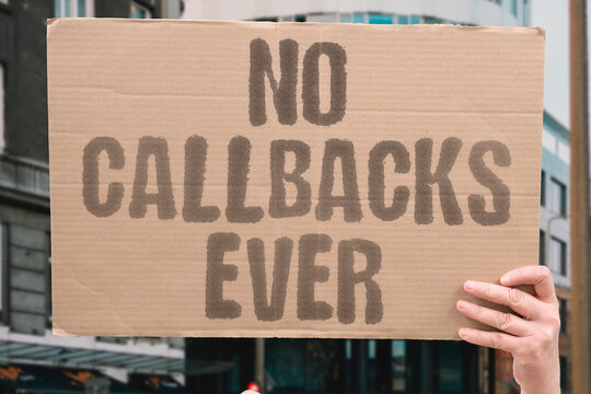 "No Callbacks Ever" Applying for jobs and getting zero responses is one of the most demoralizing experiences. JOBS. SEARCH. REJECTION. HARD. CAREER.