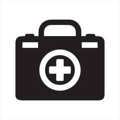 Obraz premium first aid kit icon