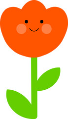 Cute Flower Illustration