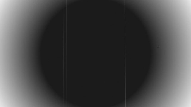 Black Circle Fades to Gray Background.
