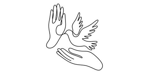 Obraz premium Peace Dove