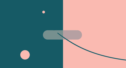 Abstract shapes and curves with a minimalist design a striking silhouette © MDTAHIDURRAHMAN