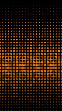 Digital pattern equalizer dots grid abstract background looping animation