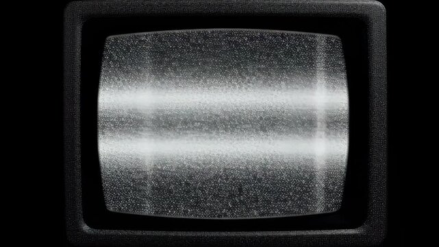 Old retro static black sand white noise signal grain background television screen texture icon vintage composition evoking static signal and grainy texture with nostalgic mood vintage monitor with