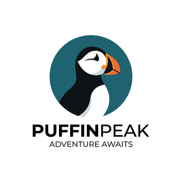 This vibrant puffin illustration captures the essence of adventure and exploration, making it a perfect representation of nature's beauty and the spirit of discovery.