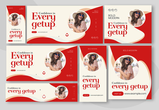 Fashion Web Banner Set